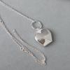 Autumn & Winter Heart Pendant Necklace Sweater Chain