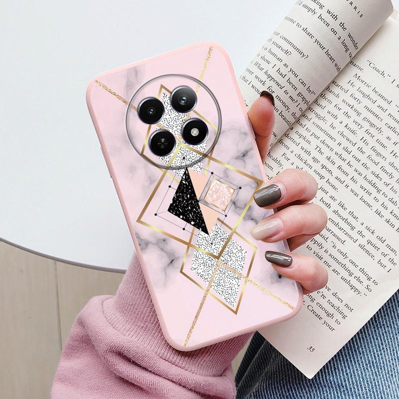 Luxury Case For Redmi 14C 4G 14R 5G A4 Note 14 Pro 5G Poco C75 Fundas Marble Art Pattern Soft TPU Protection Cover Shockproof