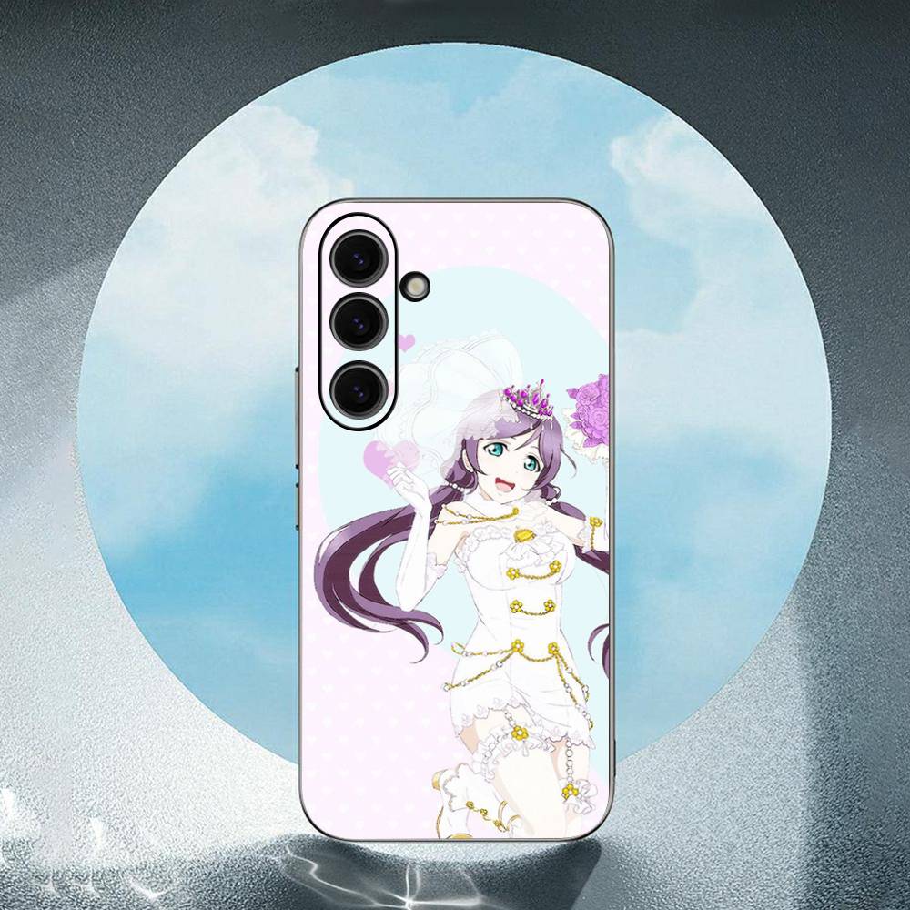 Love Live School Idol For Samsung Galaxy S23 S24 S25 Ultra S22 Plus S21 Black Soft Case Waterproof Soft Case