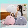 Plush Cat With Long Pile Soft Filling For Living Room Decor And Relaxation