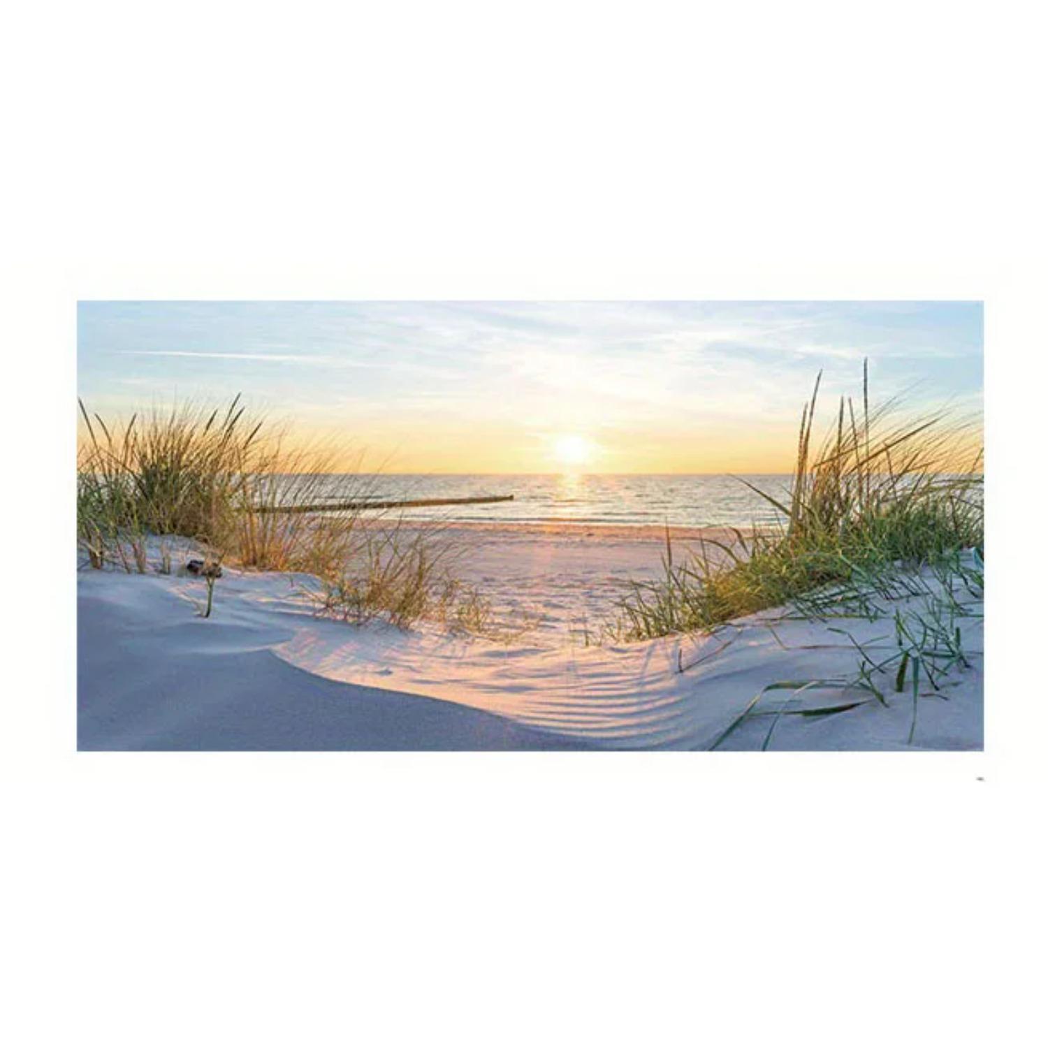 

Beach Sunset Wall Art Плакати Великий Пейзаж Картини на полотні Друк Скандинавські Настінні Прикраси Картина Для Домашнього Декору 30x60cm No Frame