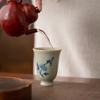 Home Guest Host Cup Orchidee Bambus Chrysantheme Schönheit Pflaume Persönlicher Duft Einzeltee Chinesisches Keramik-Teegeschirr Küche Esszimmer Bar