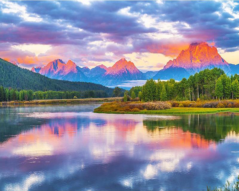 5D Diamond Painting Little Cat See Fish Full Square Drill Rhinestone Diamond Embroidery Kid Wolf Tiger Civet Cat Animal Cross Stitch Mosaic Home Decor