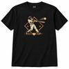 Retro Baseball Batter Graphic T-Shirt Unisex Sports Fan Gift Short, Size S - 5XL