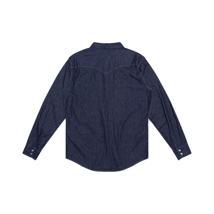 Levis Casual Čistá Bavlna Denim Košile s Dlouhým Rukávem Pánské košile Modrá 85745-0002