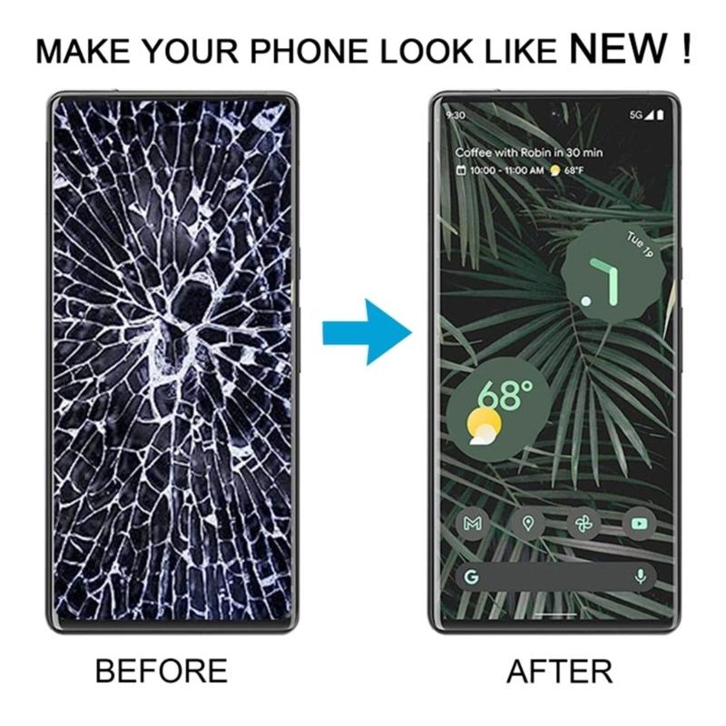 Repairing Parts LCD Display Full Assembly with Tool LCD Digitizer for Pixel 6 Phone LCD Screen and Digitizer