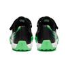 Anta Shock Absorbing Wear Resistant Low Top Soccer Shoes Kids sneaker Black Green A312322288-1