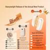 Rechargeable Magnetic Hand Warmer with Digital Display - Portable, Explosion-Proof, and Large Capacity Gift.