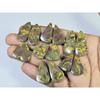 168Cts. Natural Fruit Jasper Matched Pair Pear Loose Gemstone 07Pair Lot C-2193