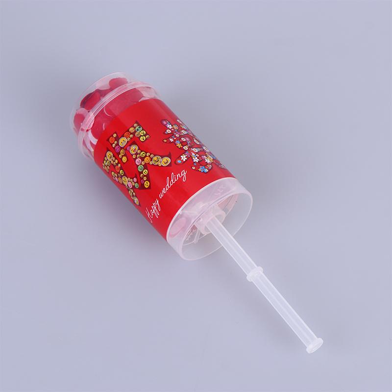 Wedding Celebration Spray Confetti Canister with Portable and Convenient Design