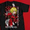 Cheerful Anime Girl Graphic T Shirt Action School Manga Inspired Tee Cute Dynamic Japanese Streetwear Unisex Otaku Gift