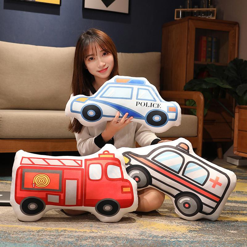 Peluche Douce Voiture Pour Enfants Avec Design Réaliste Et Rembourrage Confortable Hauteur 50cm