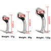 Anal Beads Butt Plug Set Fake Dildo Metal Anal Plug Wearable Insert Sex Toy For Male Female