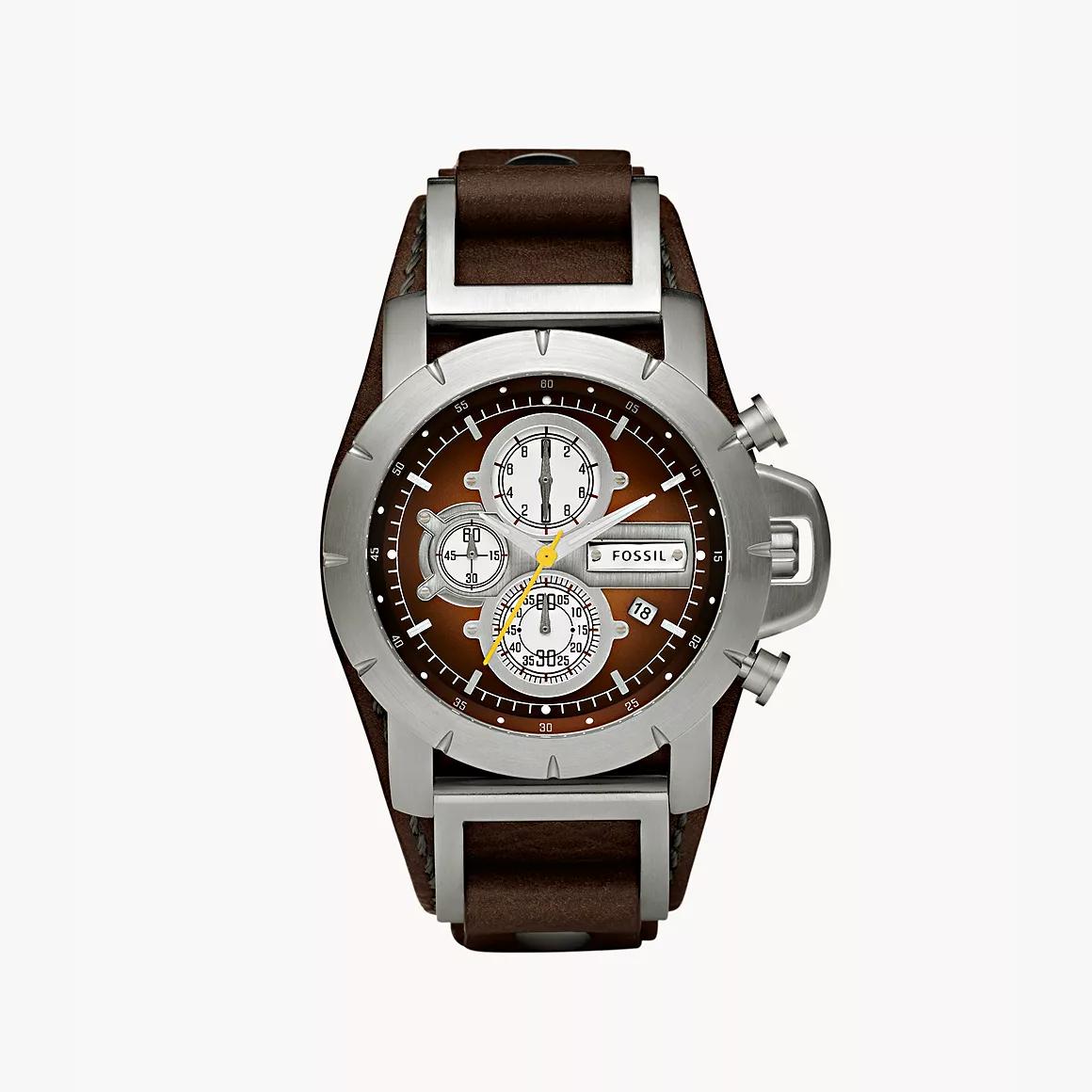 Fossil Men`s Quartz Watch JR1157 brūns