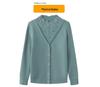 Cozy Velvet-Lined Sweater: Fashionable Base Layer for Middle-Aged & Elderly Women