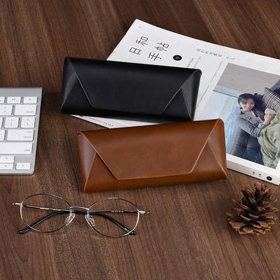 Bag Magnetic Clasp Glasses Case PU Leather Eyeglass Box Glasses Box Sunglasses Case Spectacle Case