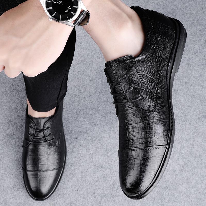 Hot Selling Brand Men's Genuine Leather Shoes Versatile Men's Casual Shoes Soft Soled Men's Business Shoes Men's Formal Shoes