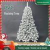 1.8m White Spray Snow Christmas Tree for Hotel & Shop Decor.