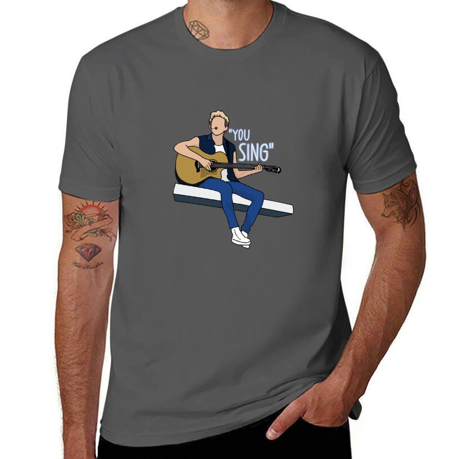 

Niall You Sing T-Shirt t shirts for man graphic tees men t shirt cotton 100% anime tshirt T-Shirt 4XL