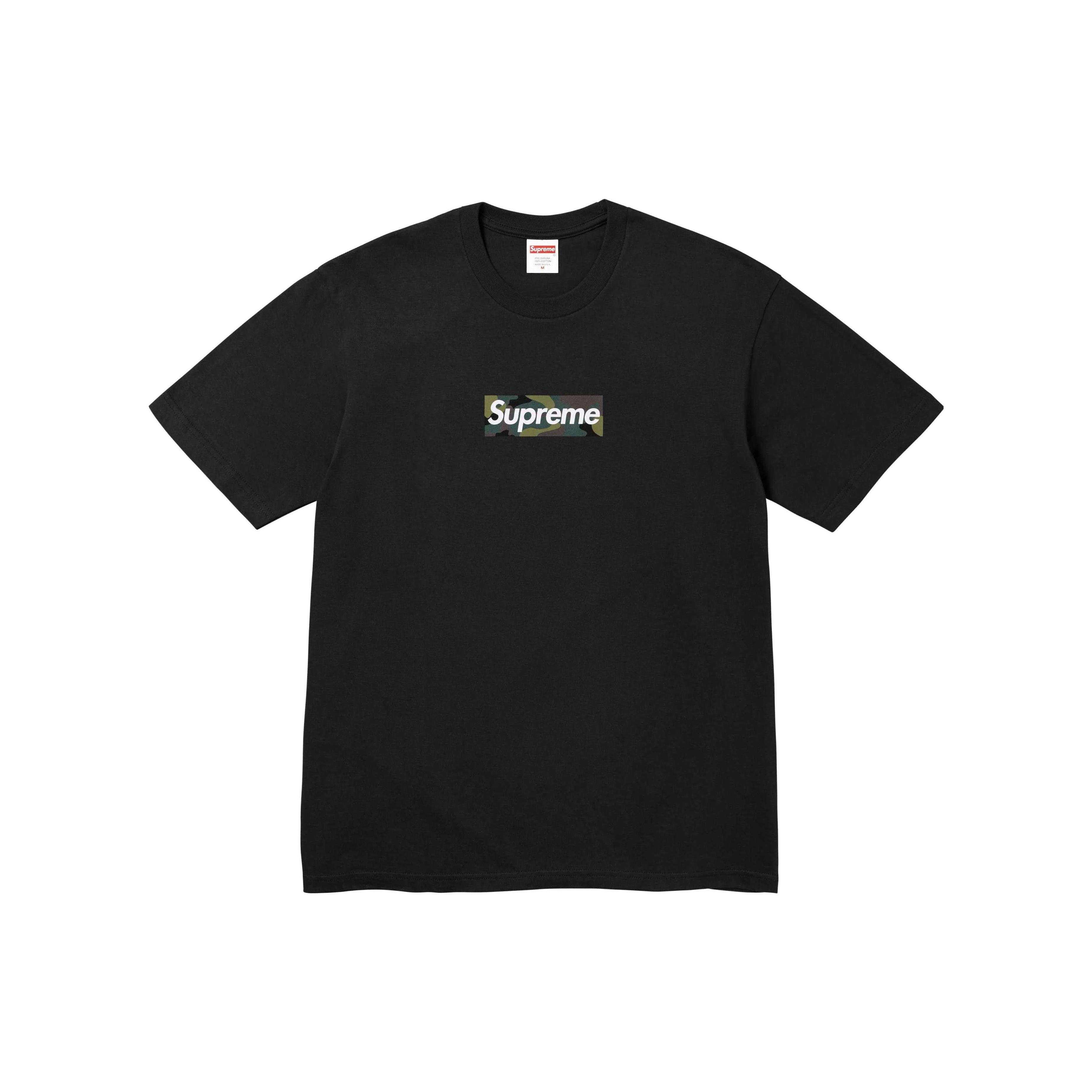 Supreme Box Logo T-krekls `Purpursarkans Balts`