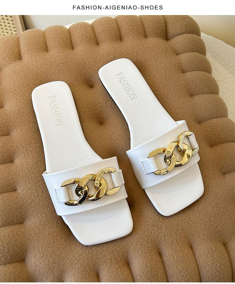 

2024 новые летние женские тапочки, римские модные однотонные дизайнерские сандалии на плоской подошве, обувь на мягкой подошве для женщин, дышащая пляжная обувь 38 белый
