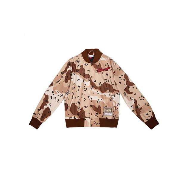 Куртка Mitchell & Ness Светоотражающая футболка NBA Chicago Bulls EU S