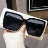 2024 Luxury Fashion Sunglasses For Women And Men Oversize Square Stylish Sun Glasses Unisex Glamour Brand Female Eyewear UV400