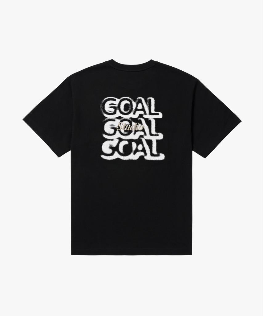 GOALSTUDIO Hattrick Goal Tee-Black
