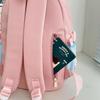 Student Schoolbag Women's Contrast Color Backpack Children's Backpack for Girls