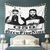 G59 Rap Band Tapestry Subculture Wall Hanging Fabric Trendy Cool Decoration Background Fabric Room Decoration