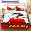 3pcs Happy Puppy pattern bedding set duvet cover set includes duvet cover &pillowcases, perfect all season bedroom decoration & gift