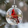Yousheng Christmas Ornament Christmas Tree Bird Spherical Decorative Pendant Snowflake Ornament Holiday Tree Decoration