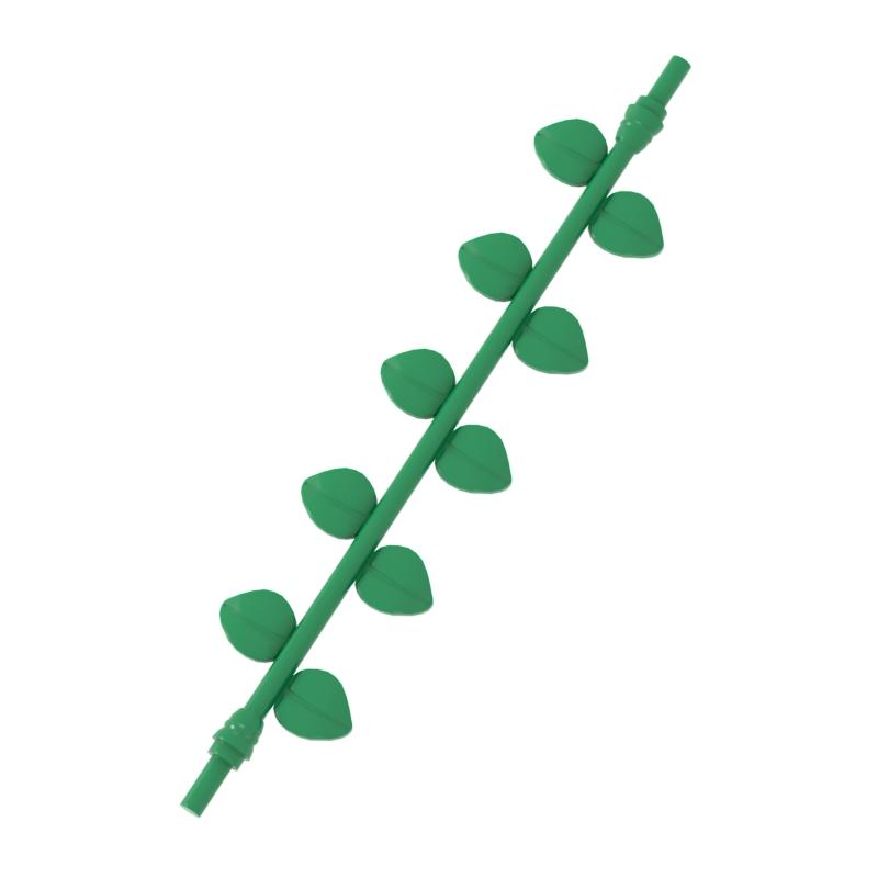 

Moc Plant Vine with Leaves 16L Garden Timbo 16981 DIY Building Bricks Parts Compatible with Assembles Particles 5PCS