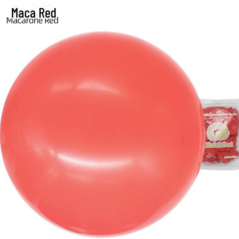 36-Inch Thickened Latex Round Macaron Balloon for Birthday Party Decoration