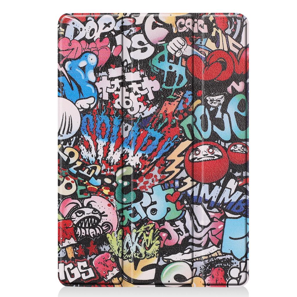 Leather Case for iPad Pro 11 10 9 8 7 5th 6th Generation Air 5 4 3 2 1 Funda Coque Accessories Sleep Wake Print Hard Cover