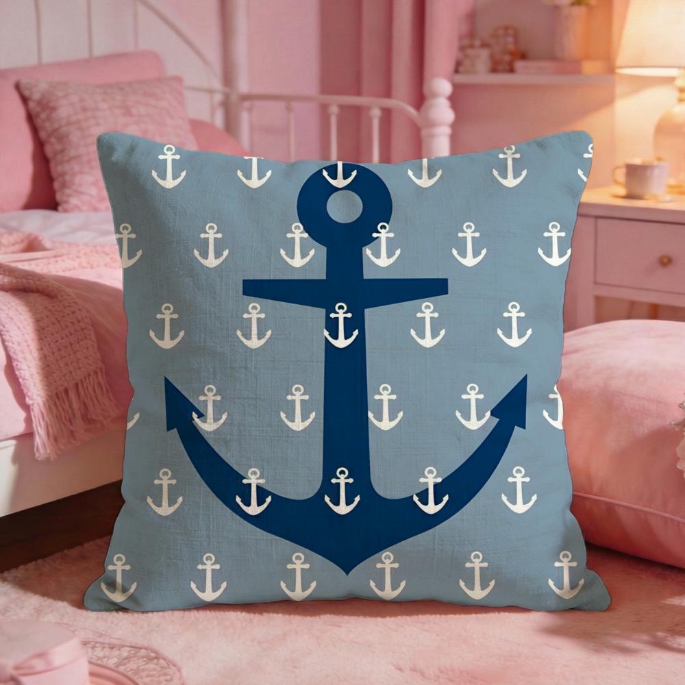 Oocean Sailor Cushion Cover Premium Comfort Reversible Pillow Cove Two In One Design For Any Room  Car Interior