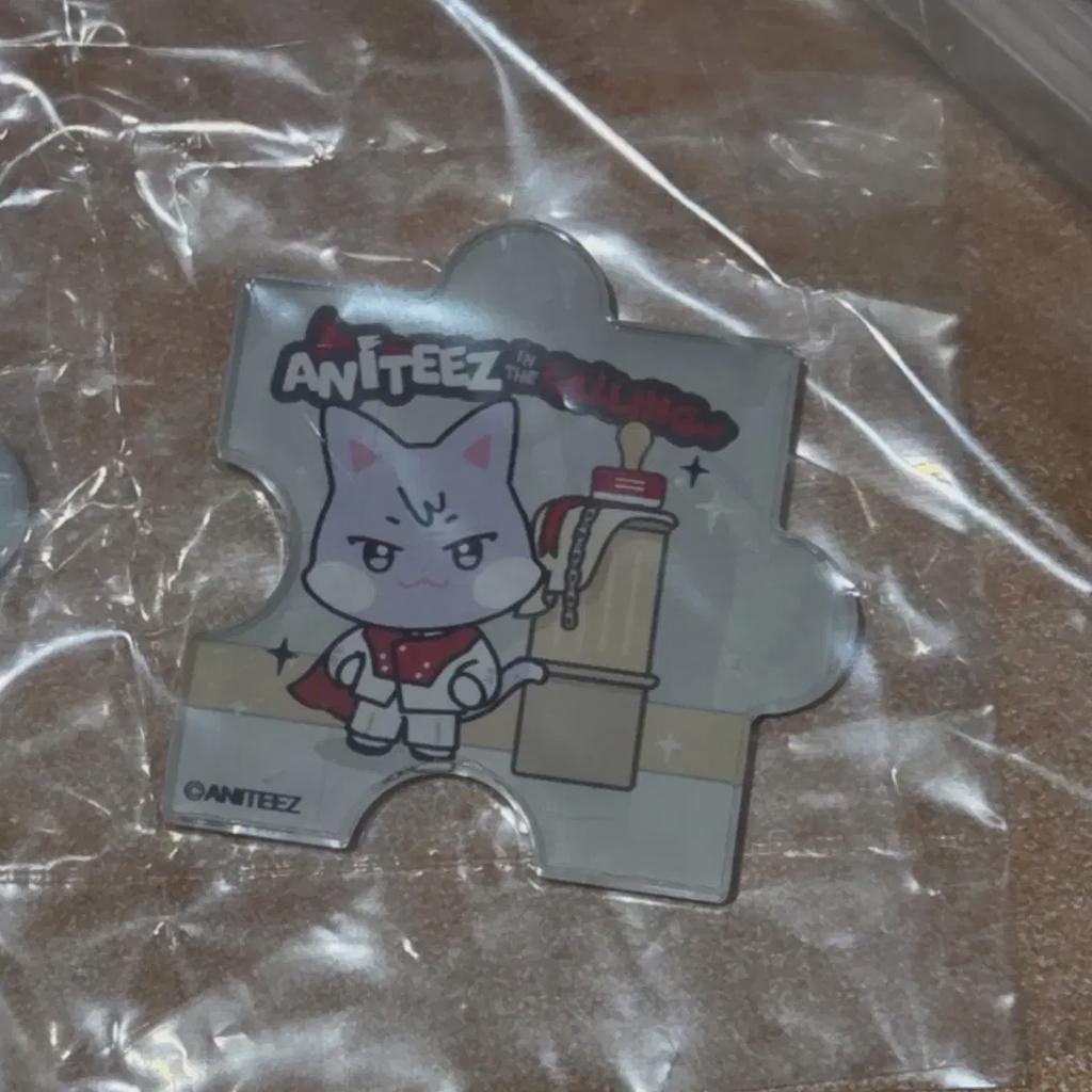 Ateez Anyy's Sandeok Acrylic Magnet Gatcha 