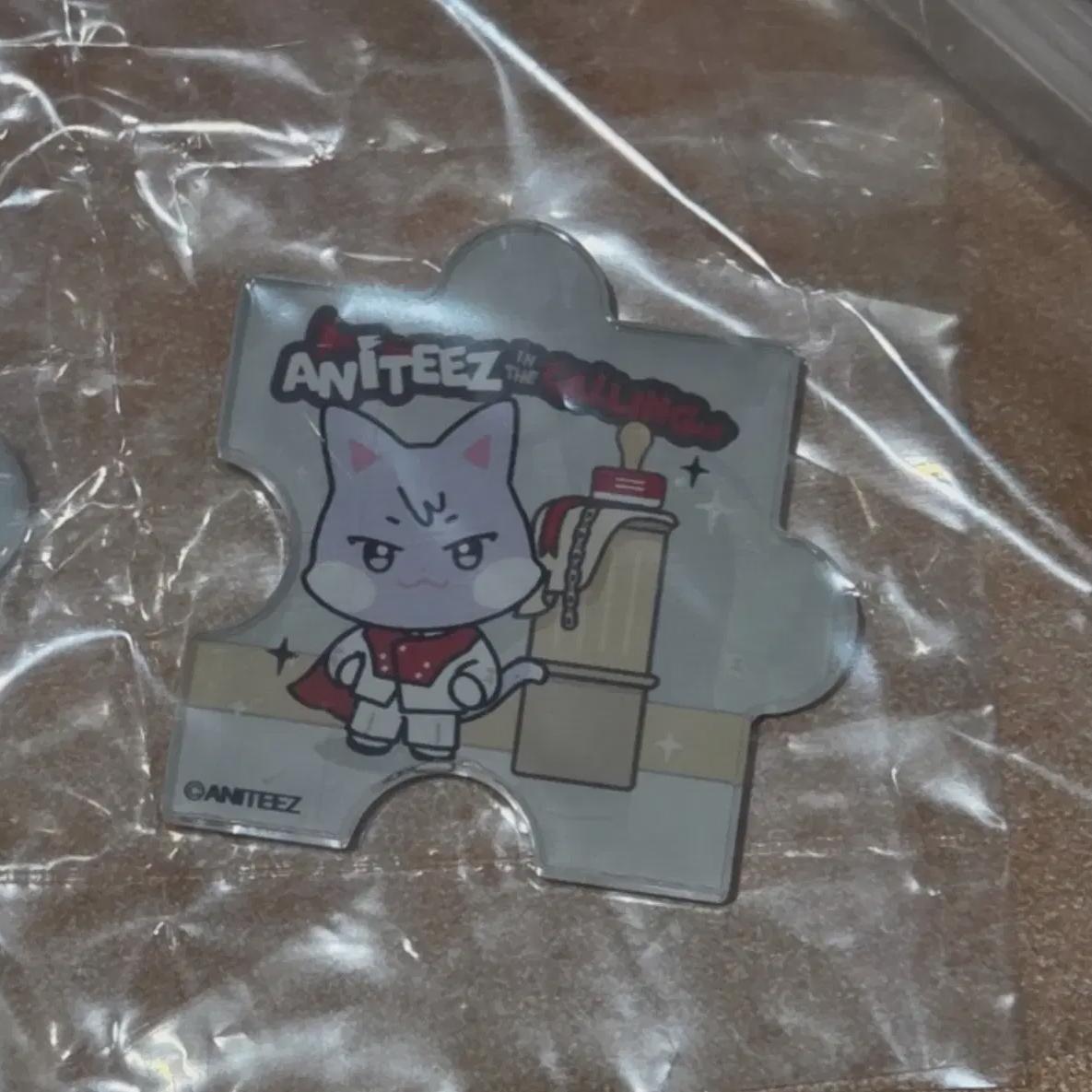 

Ateez Anyy s Sandeok Acrylic Magnet Gatcha