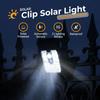 2026 New Waterproof Solar Clip Light with Motion Sensor, Portable Outdoor LED Camping Light, Adjustable Clip On Light for Garden, Garage,