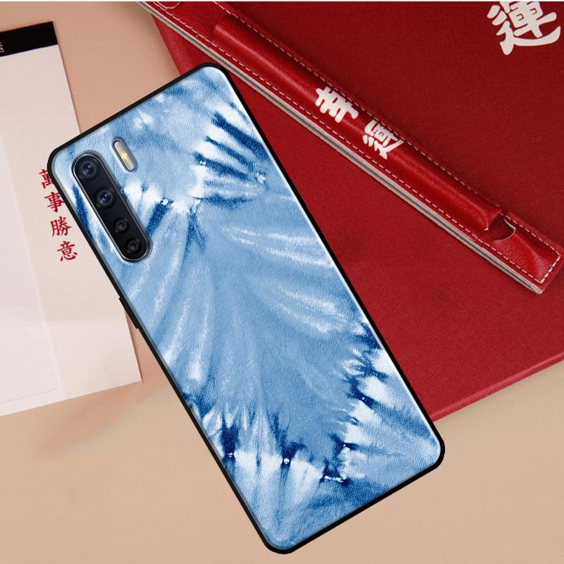 Heart Tie Dye Case For Oppo A78 A38 A80 A60 A40 A18 A98 A58 A96 A76 A16 A94 A74 A54 A15 A17 A57 A77 A5 Pro