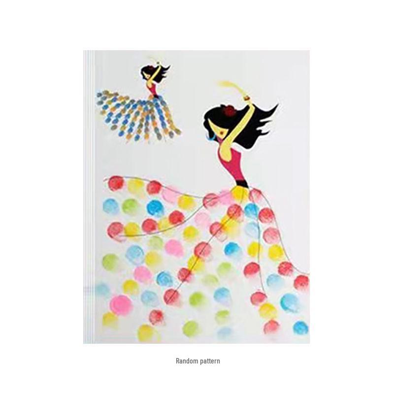 Preschool Art & Craft Materials: DIY, Finger Painting & Coloring Fun Set