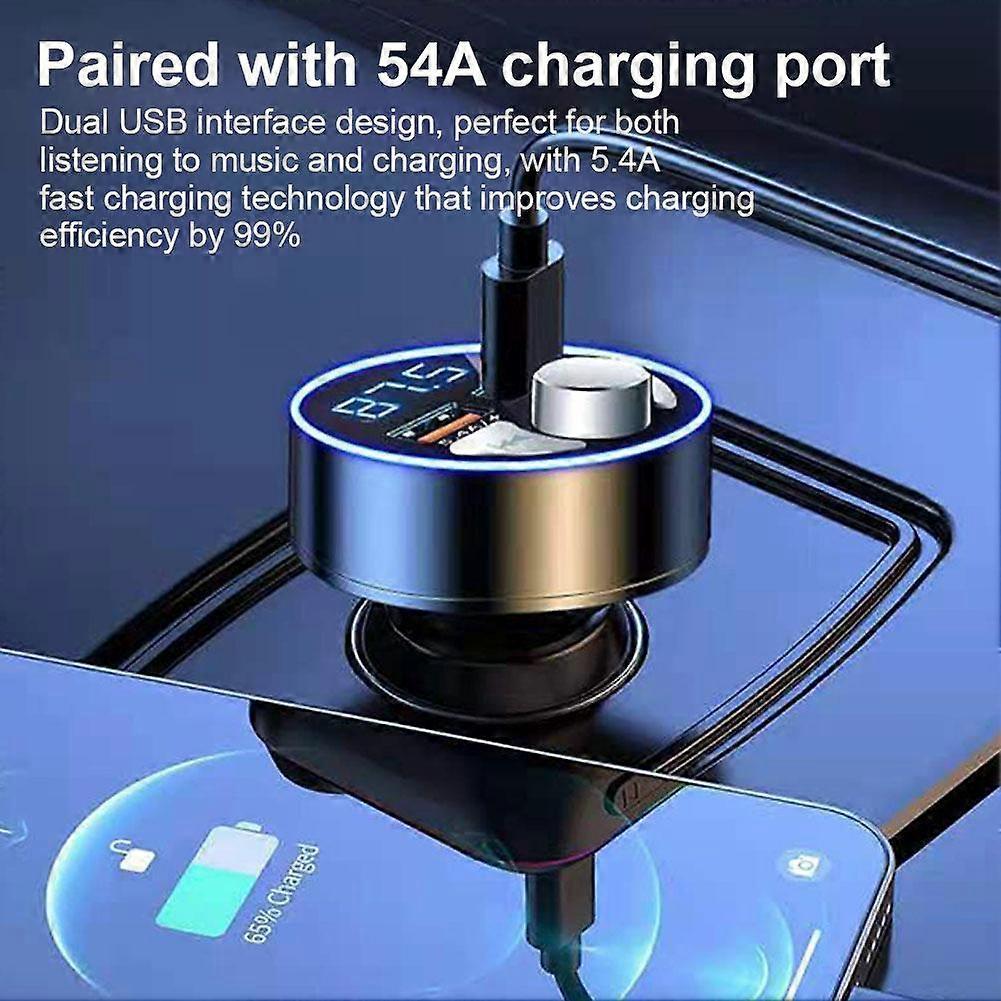 Bluetooth Player Car MP3 Player Car Bluetooth Receiver Mobile Phone Navigation