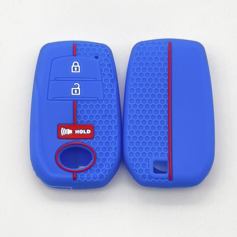 Soft Silicone Key Cover for Toyota Prius, Sequoia & Tacoma (2+1 Button, US Version)