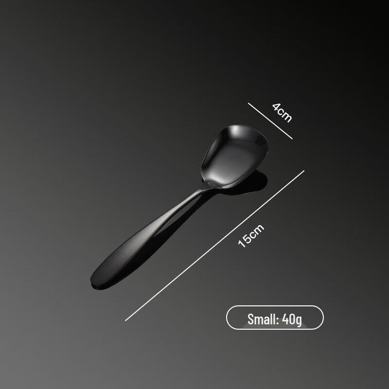 Qianxing 304 Stainless Steel Korean Style Square Head Flat Multi-Purpose Spoons