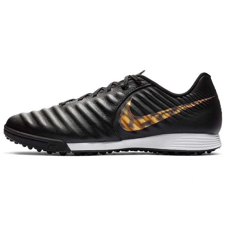

Nike Tiempo LegendX 7 Academy Низкие шнурки TF (Резиновые шипы) Амортизация Нескользящие Износостойкие Футбольные Бутсы Мужские кроссовки Черный AH7243-077 42.5