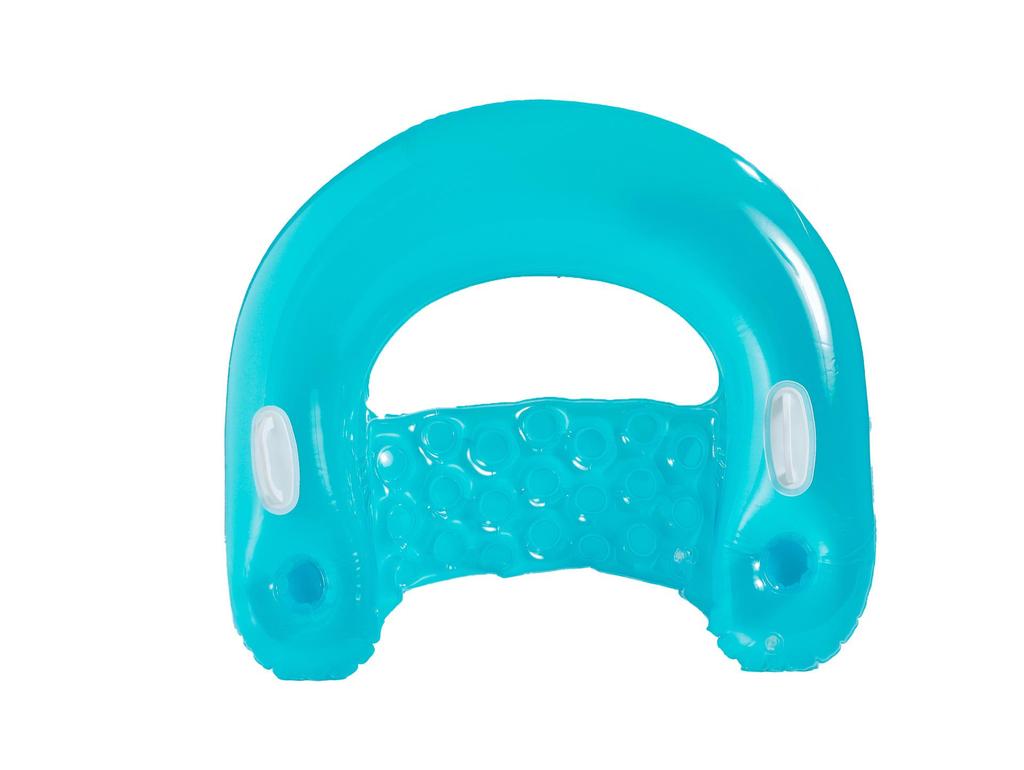 Inflatable Water Lounge Chair with Detachable Sunshade - U-shaped Raft for Adults, Thickened for Summer Floating Fun