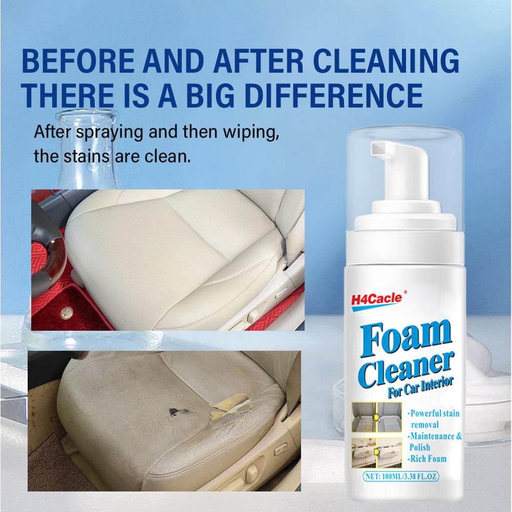 H4Cacle Multi-Purpose Foam Cleaner Car Interior Wash Maintenance for Auto Home Use Renovation Maintenance Agent
