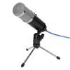 Condenser Microphone Stable USB Desktop Tripod MIC High Sensitivity   Angle for PC