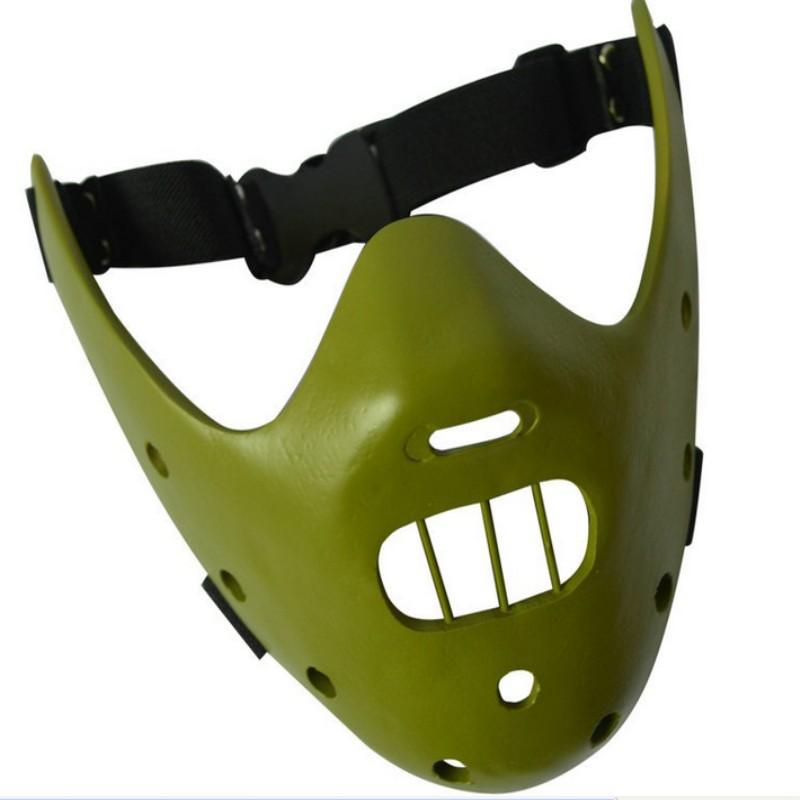 Horror Movie Silence Of Lambs Resin Mask Halloween Costume Party Prop