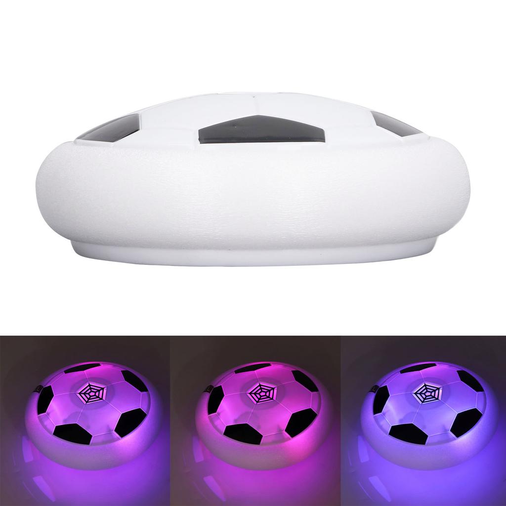 LED Hover Soccer   Interactive Battery Operated Floating Foot  Soccer   Toy with LED Light Soft Foam Bumper